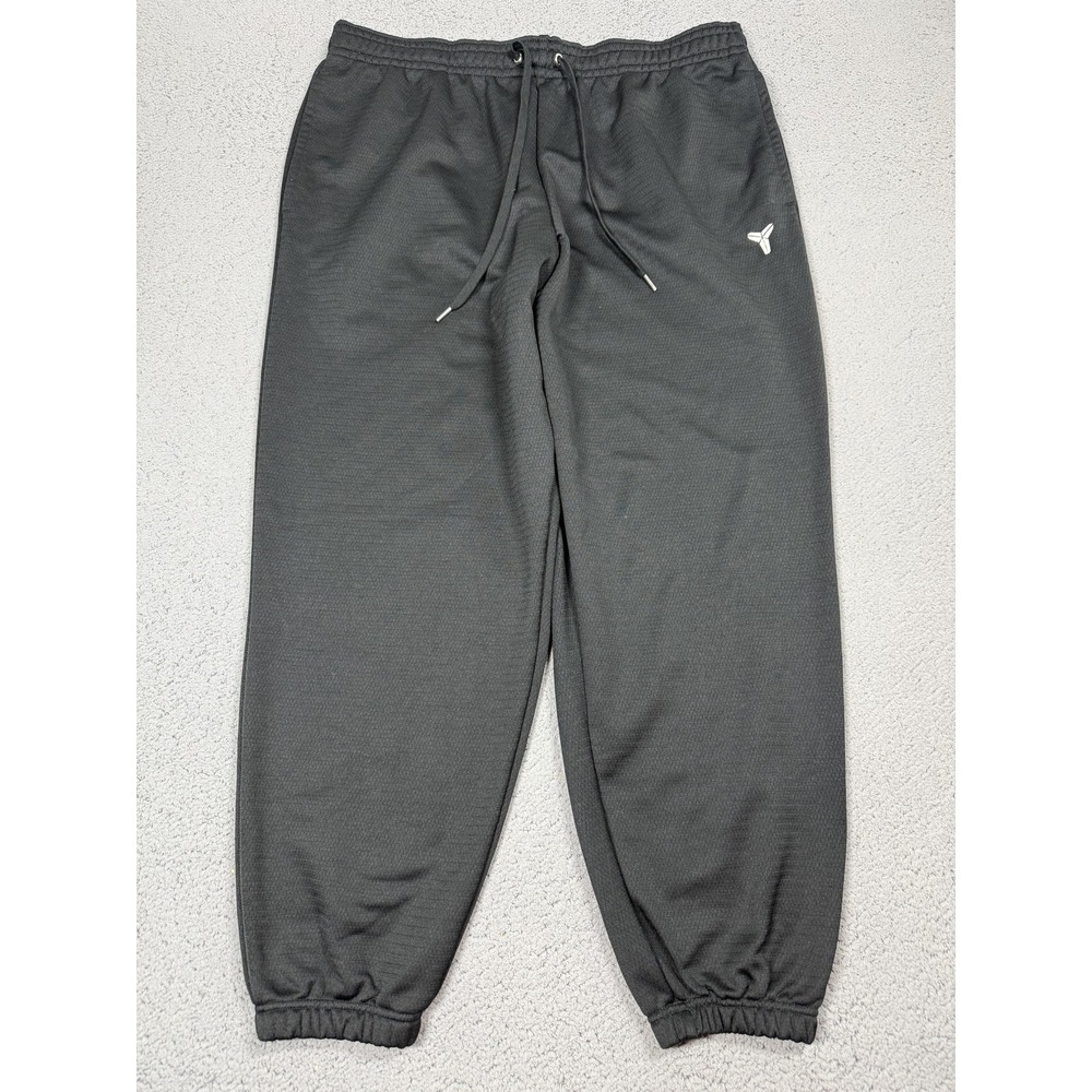 Nike Kobe Bryant Therma-Fit Pants Mens XL Black Fleece Sweatpants Basketball